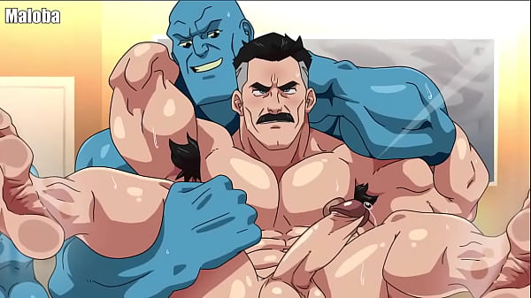 Omniman se junta a outro super-herói para uma intensa pegação